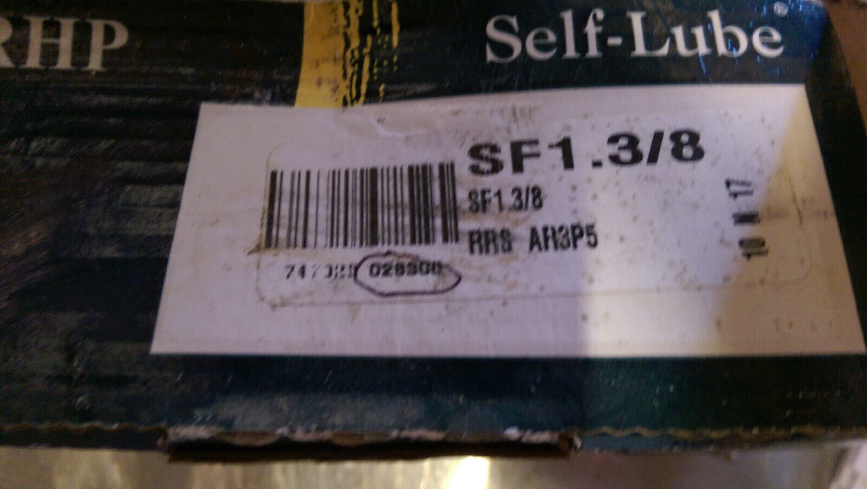 SF1.3/8 - RHP Cast Iron Flange Bearing Unit - 1.3/8 Inch Diameter