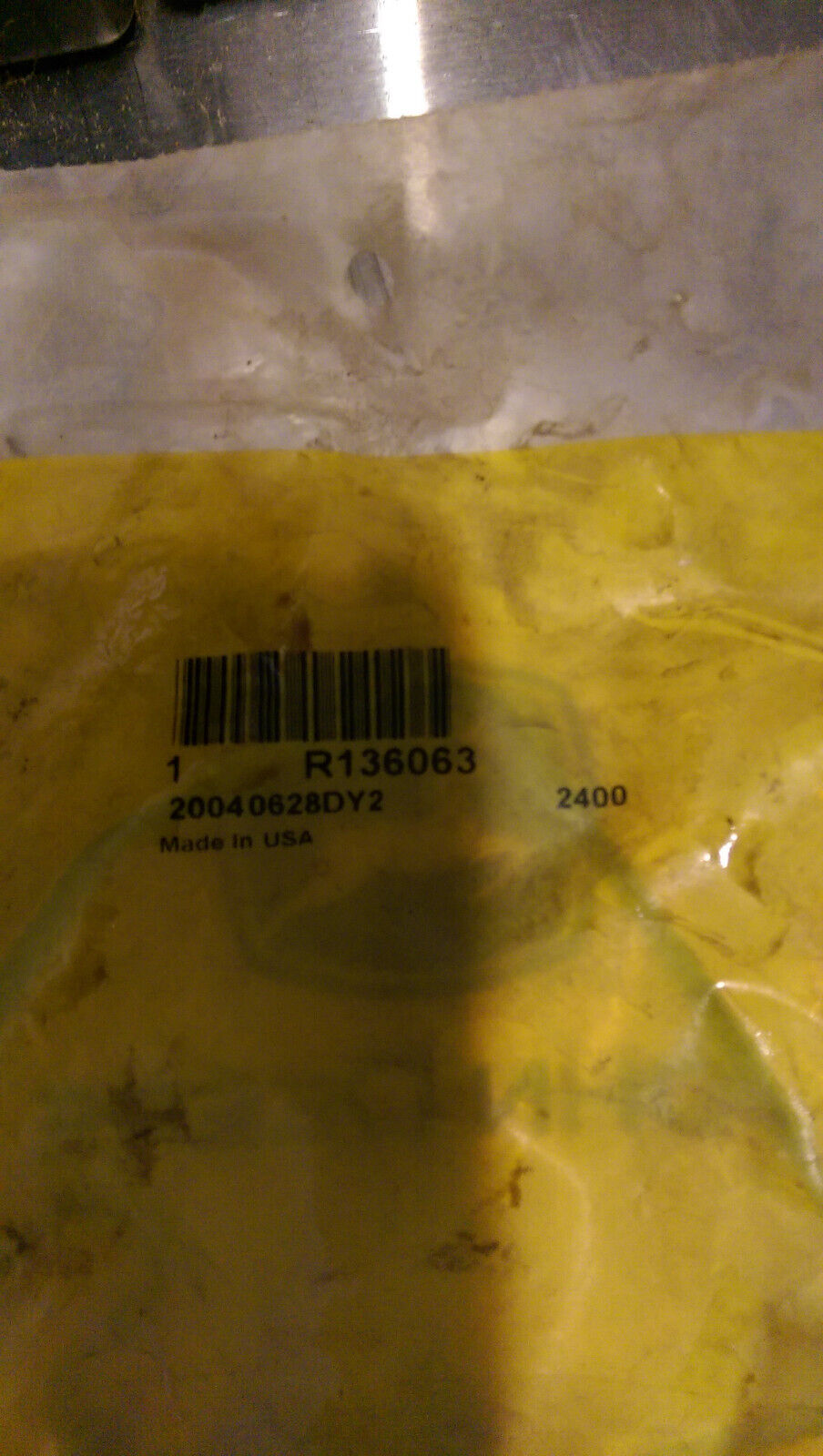 R136063 JOHN DEERE THERMOSTAT HOUSING SEAL