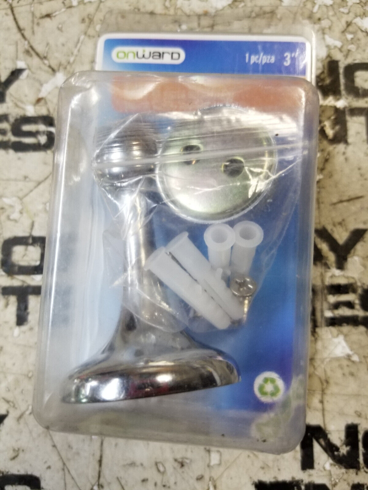 Onward 67CR Magnetic Door Stop, Chrome
