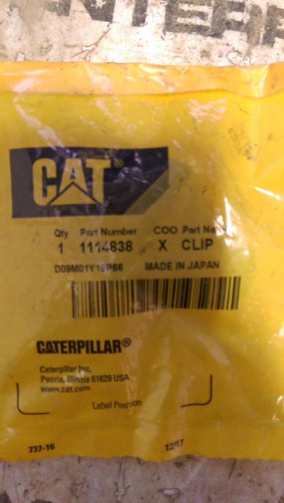 CATERPILLAR 111-4838: CLIP LOT OF 2PC