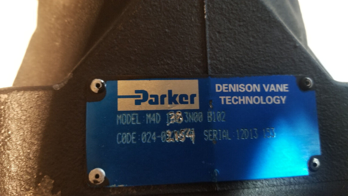 024-02154-0 PARKER DENISON M4D 138 3N00 B102 Medium Duty Vane Motor