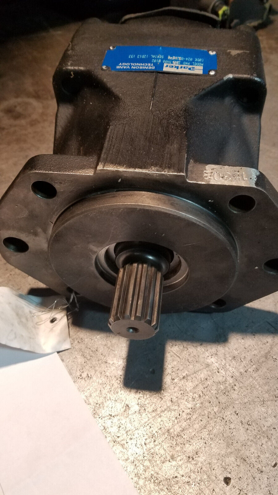 024-02154-0 PARKER DENISON M4D 138 3N00 B102 Medium Duty Vane Motor