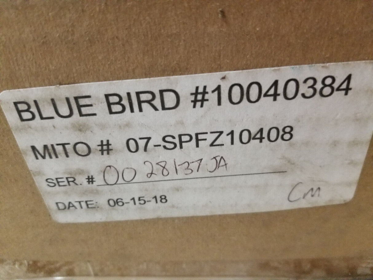 BLUEBIRD 10040384 RADIO WITH MIC Cross References: 10029356, 10073864, 10029353
