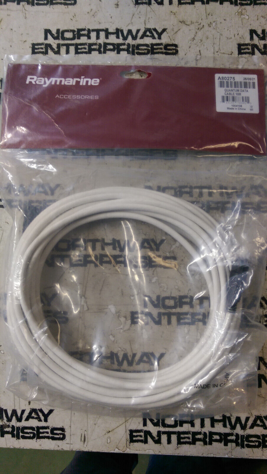 Raymarine Quantum Radar Data Cable w/Ethernet 10m White A80275