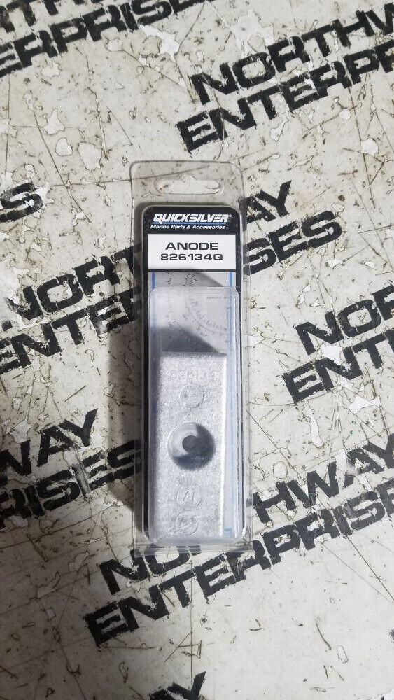 Mercury Mercruiser Quicksilver Oem Part # 826134Q Anode