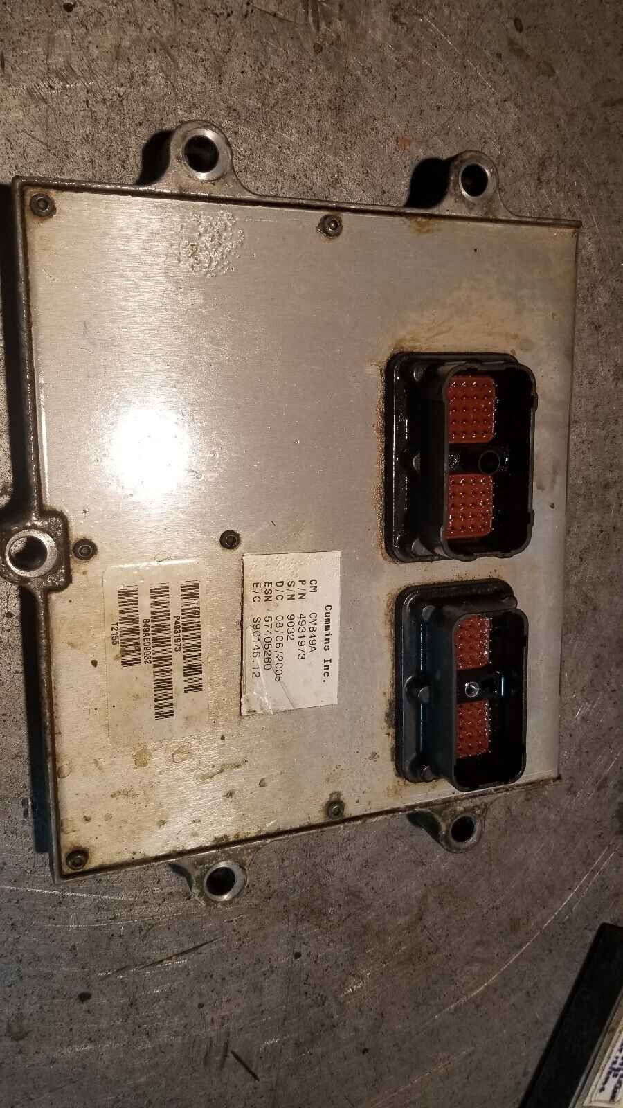 CUMMINS CM849A 4931973 ECM