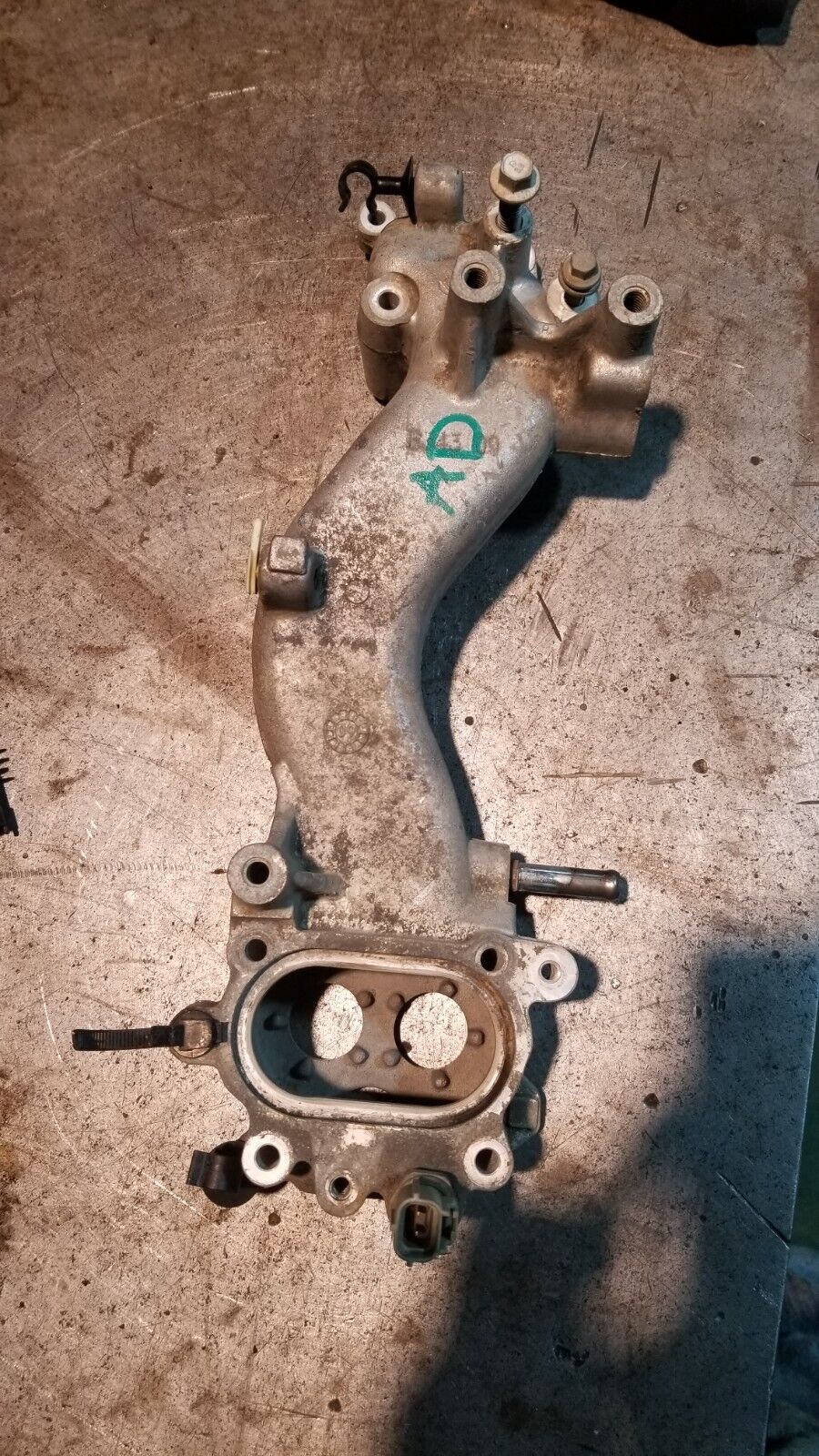 011 12 13 2011-2013 Ford 6.7L 6.7 Powerstroke Thermostat Housing BC3Q-8C368-AD