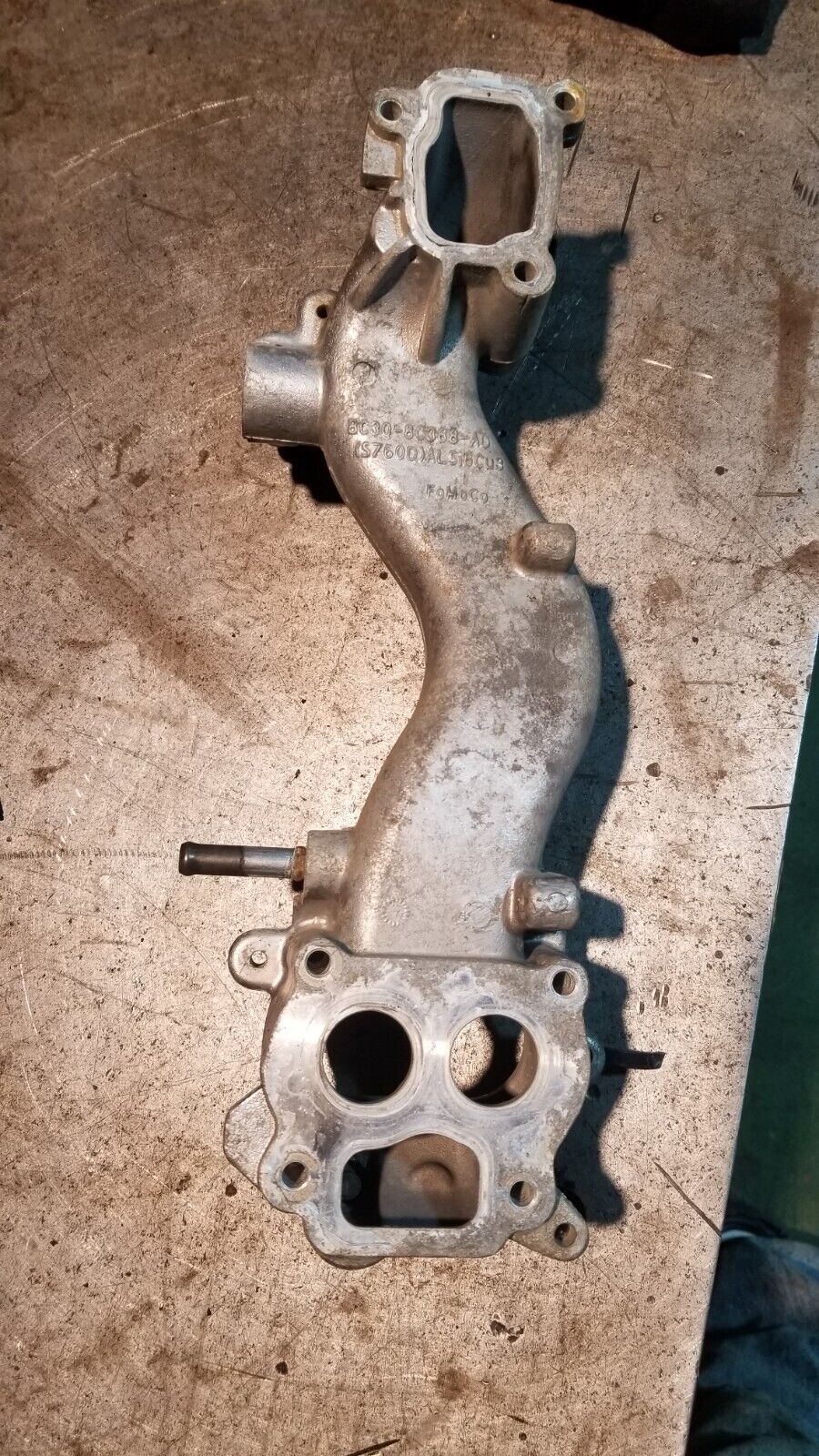 011 12 13 2011-2013 Ford 6.7L 6.7 Powerstroke Thermostat Housing BC3Q-8C368-AD