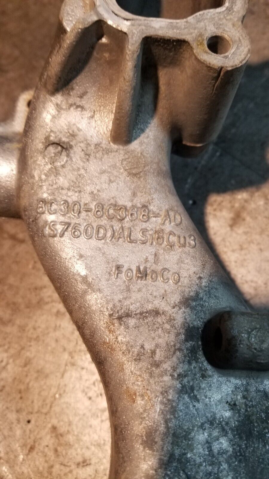 011 12 13 2011-2013 Ford 6.7L 6.7 Powerstroke Thermostat Housing BC3Q-8C368-AD