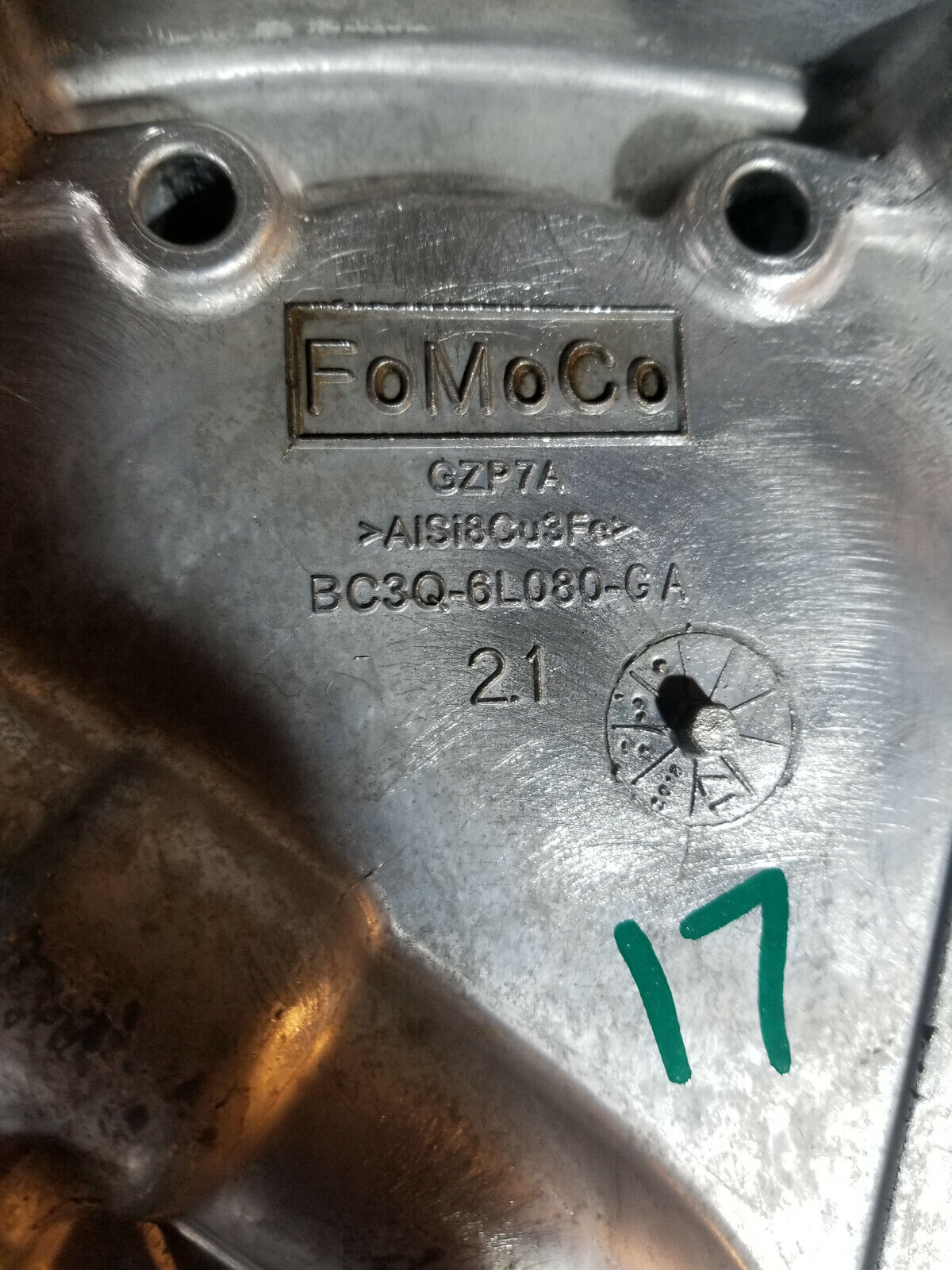 Ford 6.7L Diesel SPACER PLATE ADAPTER BC3Q-6L080-ga