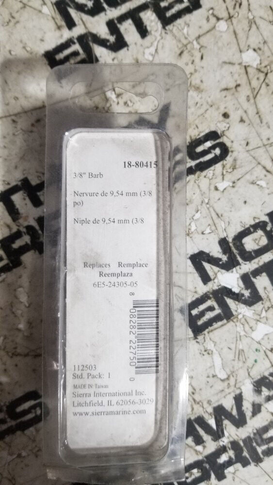 Sierra Fuel Connector 18-80415 Replaces Yamaha 6E5-24305-05-00