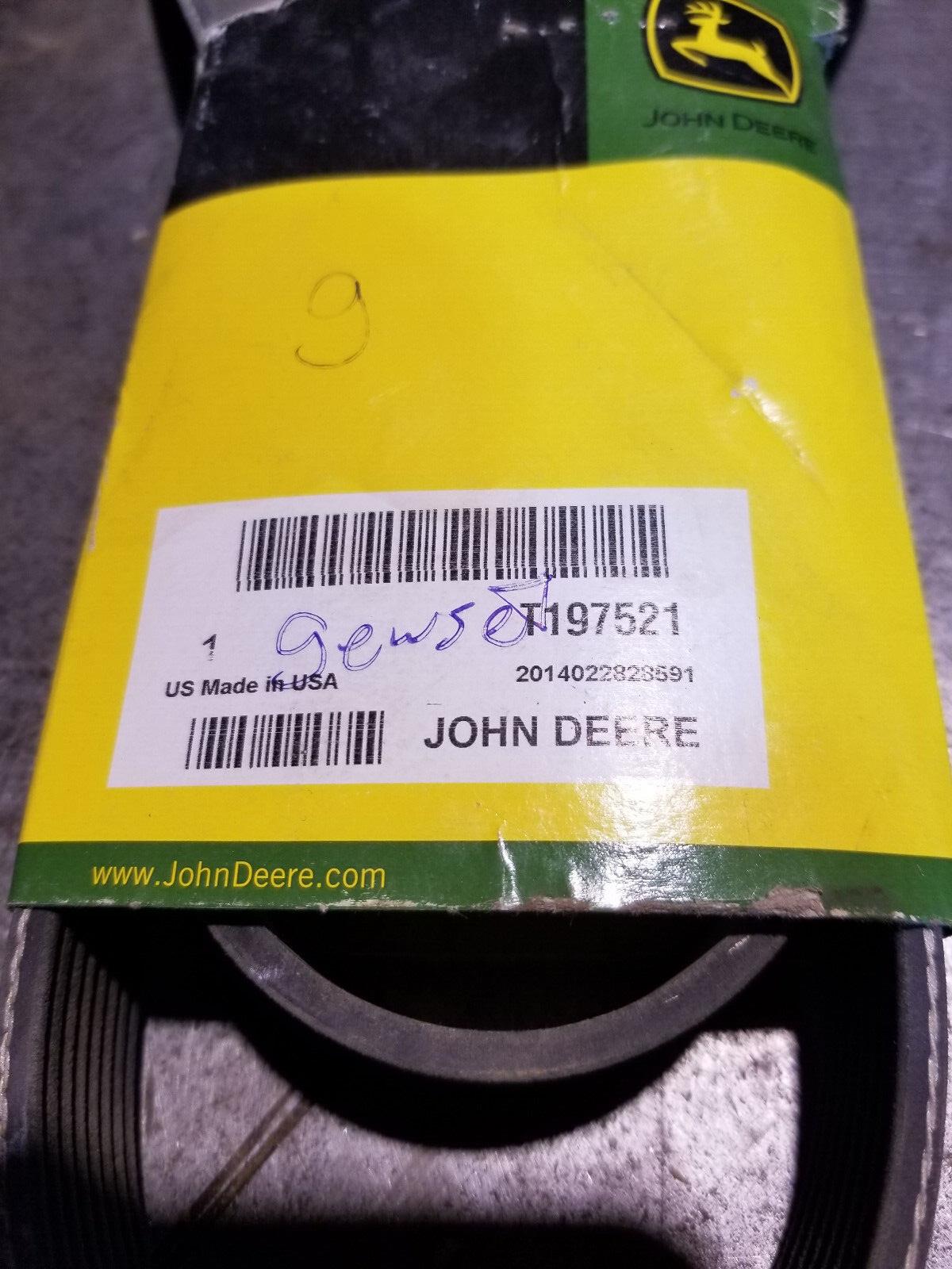 JOHN DEERE BELT T197521