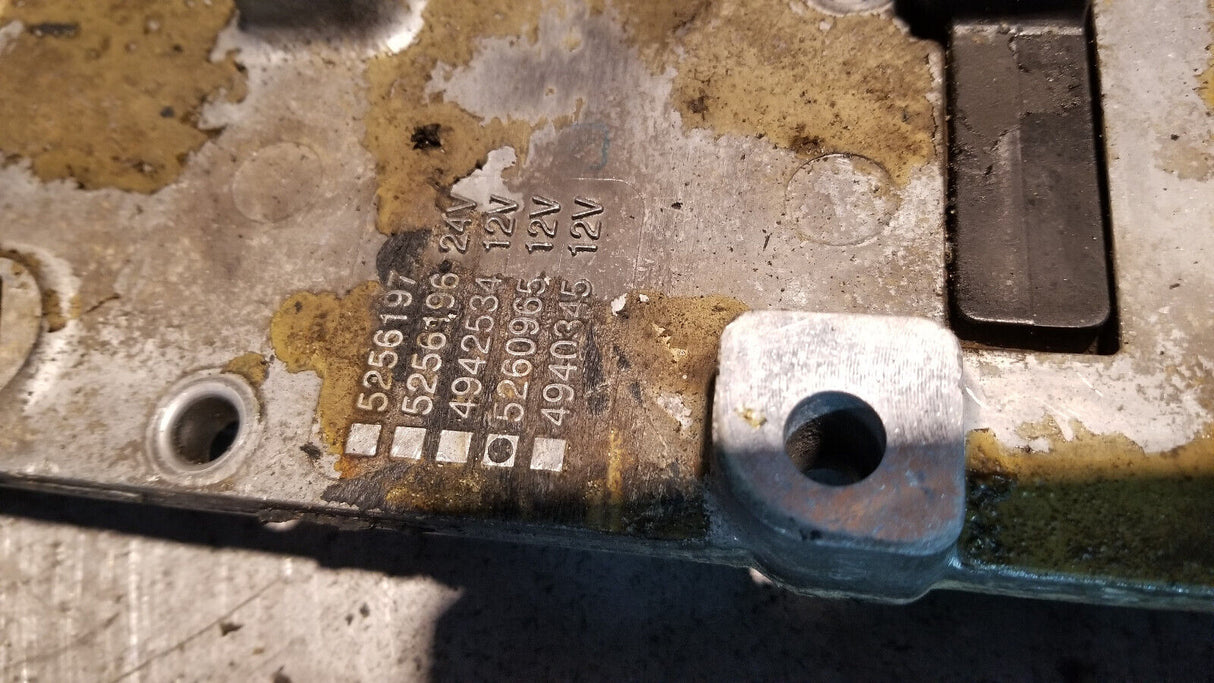 5260965 CUMMINS 6.7 6.7L INTAKE MANIFOLD GRID HEATER ref456