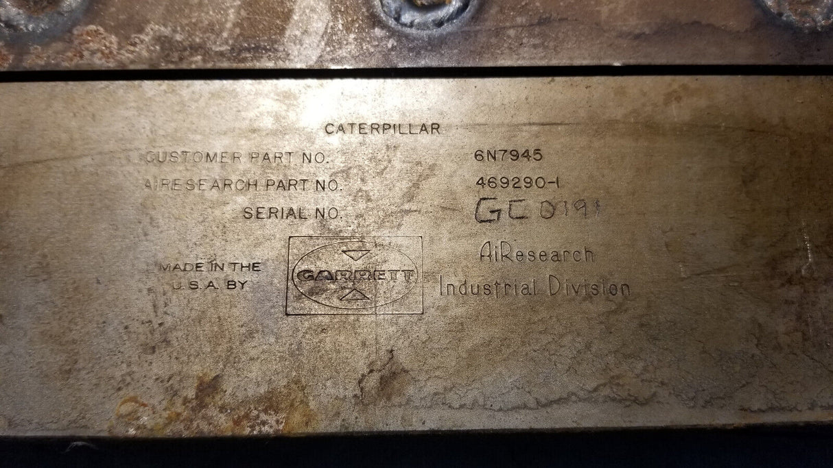 6n7945 6n-7945 CATERPILLAR 469290-1 INTERCOOLER
