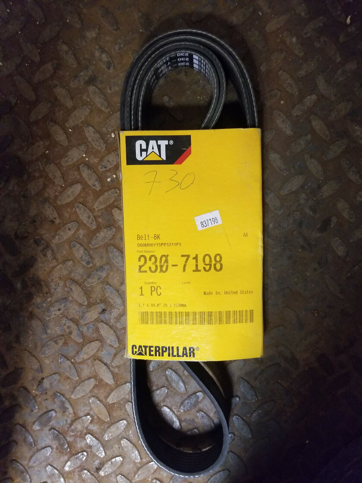 230-7198 CATERPILLAR BELT