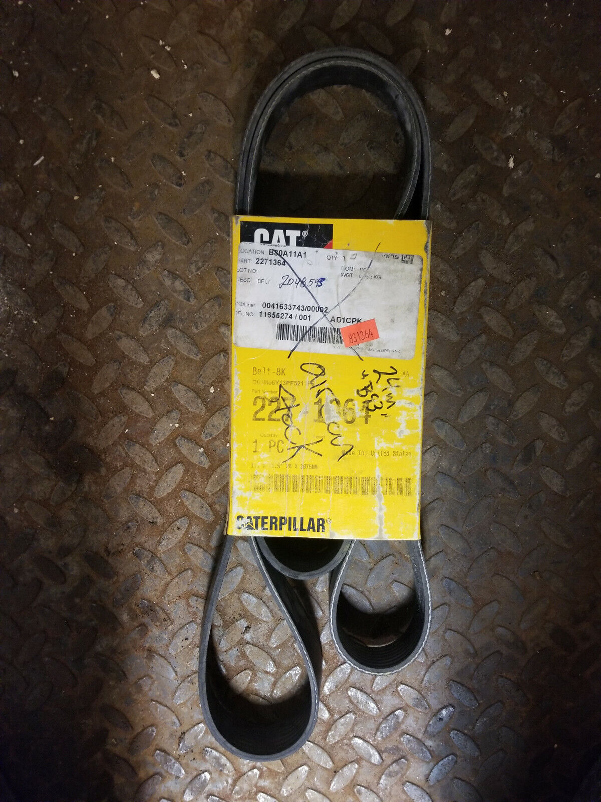 227-1364 CATERPILLAR BELT