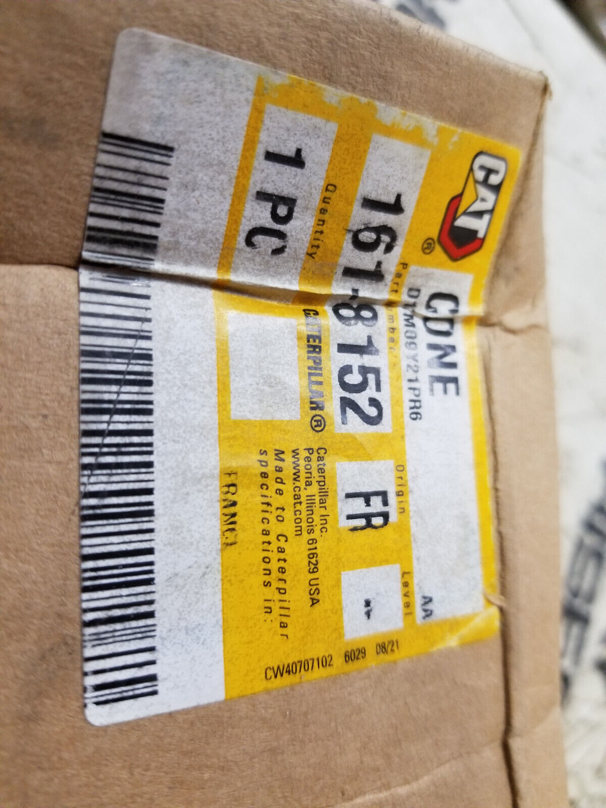 161-8152 CATERPILLAR OEM GENUINE Special Tapered Roller Cone Bearing