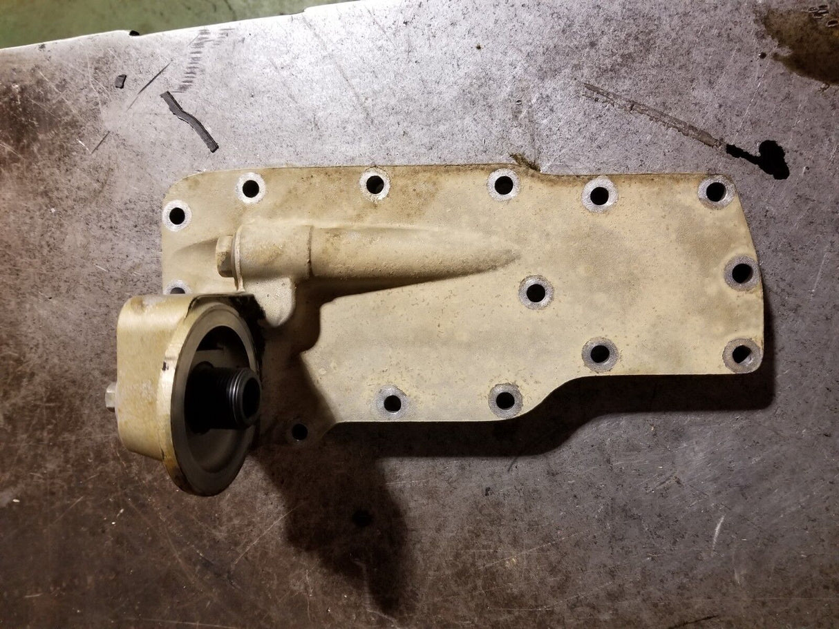 CUMMINS 6.7L 6.7 OIL FILTER HOUSING OIL COOLER ADAPTER 3981512 3970201