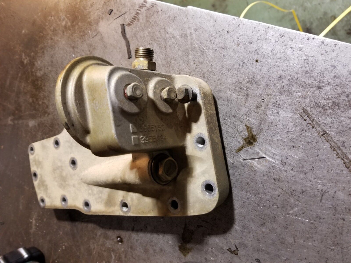 CUMMINS 6.7L 6.7 OIL FILTER HOUSING OIL COOLER ADAPTER 3981512 3970201