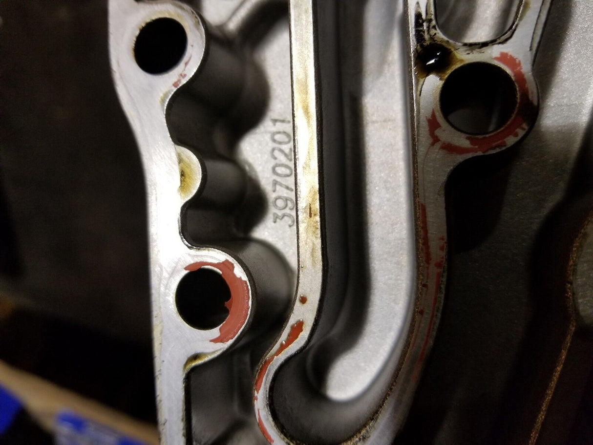 CUMMINS 6.7L 6.7 OIL FILTER HOUSING OIL COOLER ADAPTER 3981512 3970201