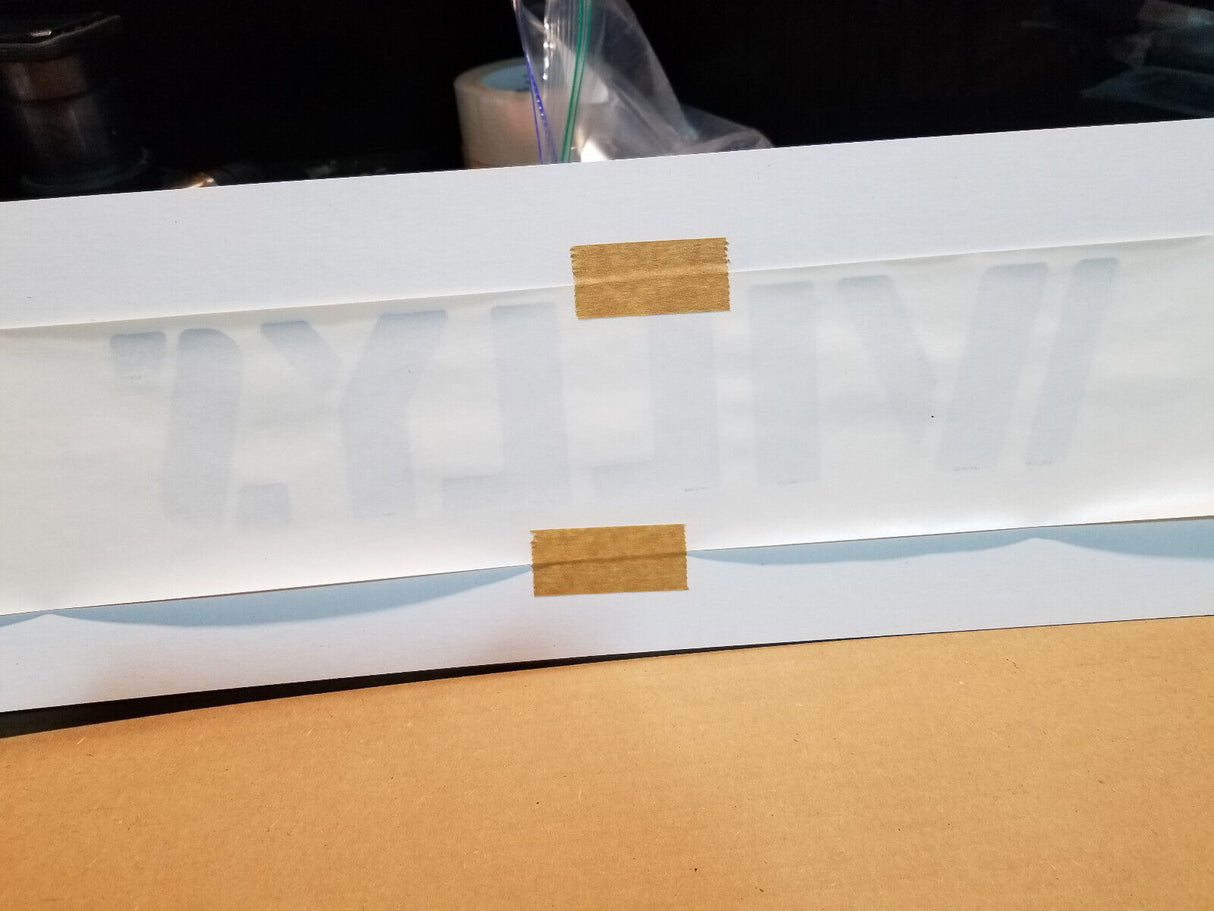 20-24 JEEP WRANGLER WILLYS EDITION HOOD DECAL EMBLEM OEM NEW MOPAR 6ZX67RXFAA