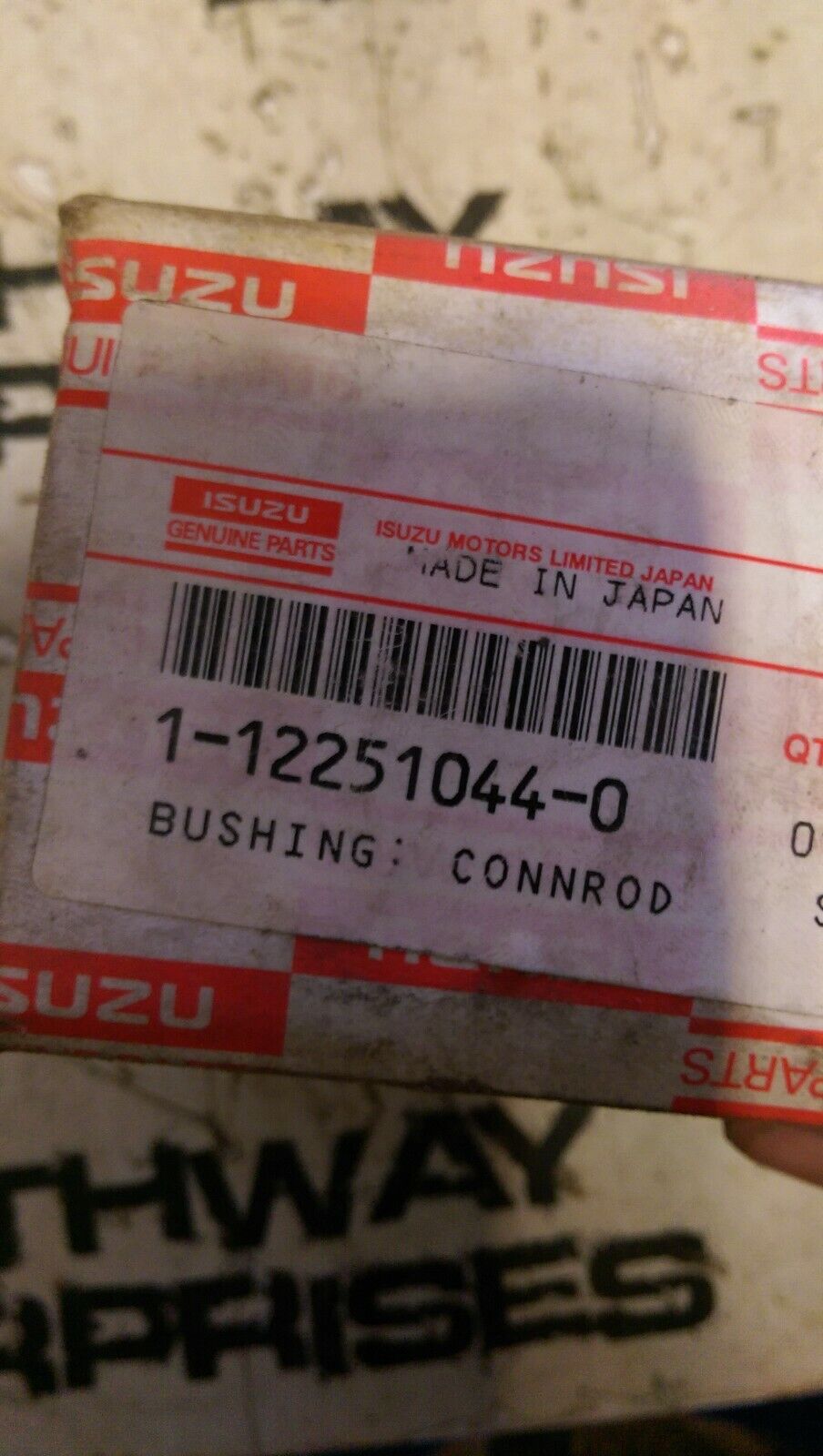 1-12251044-0 1122510440 Connecting Rod Bushing For ISUZU CVZ CXZ CYZ 6RB1