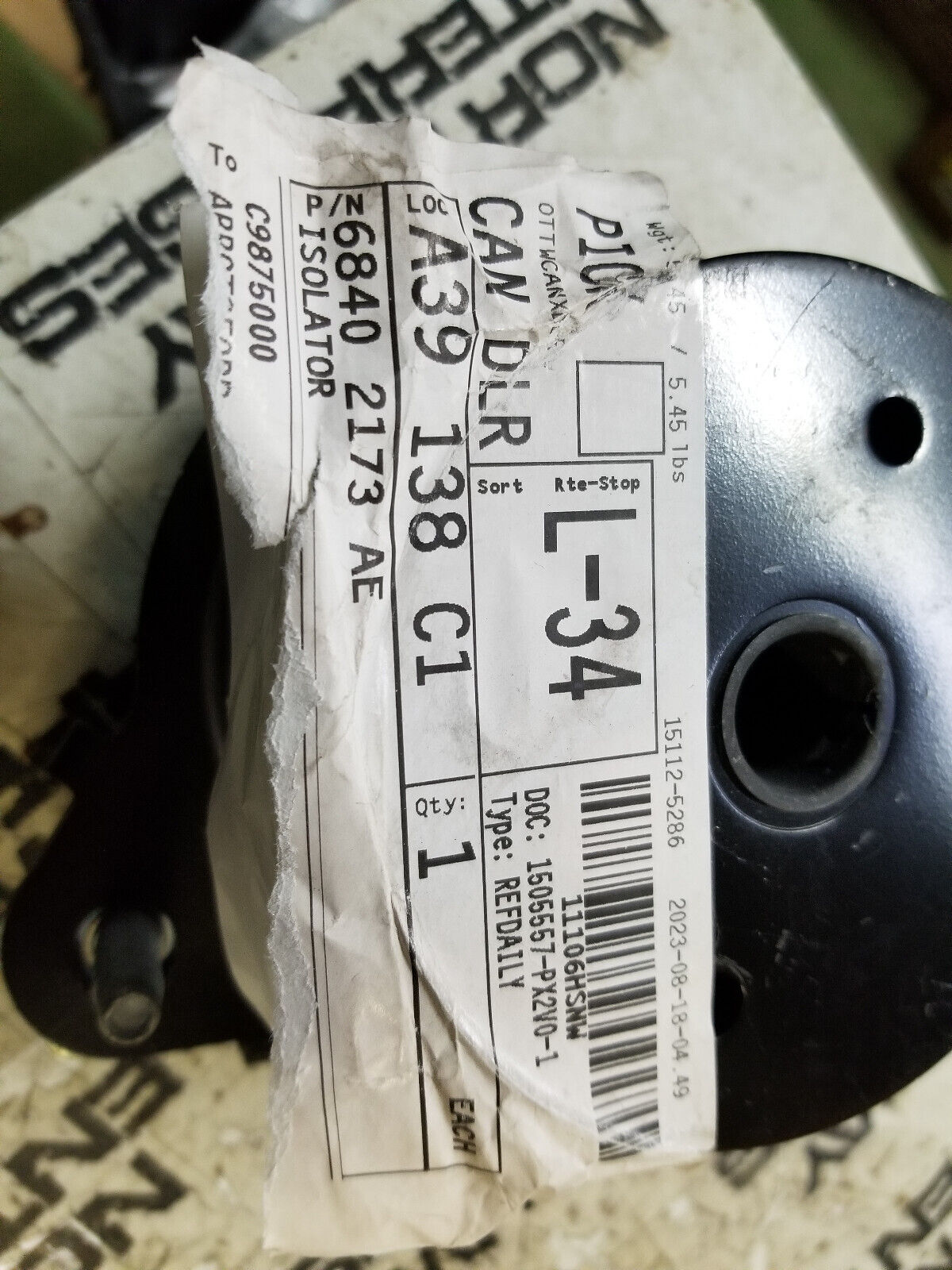 MOPAR BODY MOUNT 68402173AE 2019-2023 RAM 2500 3500