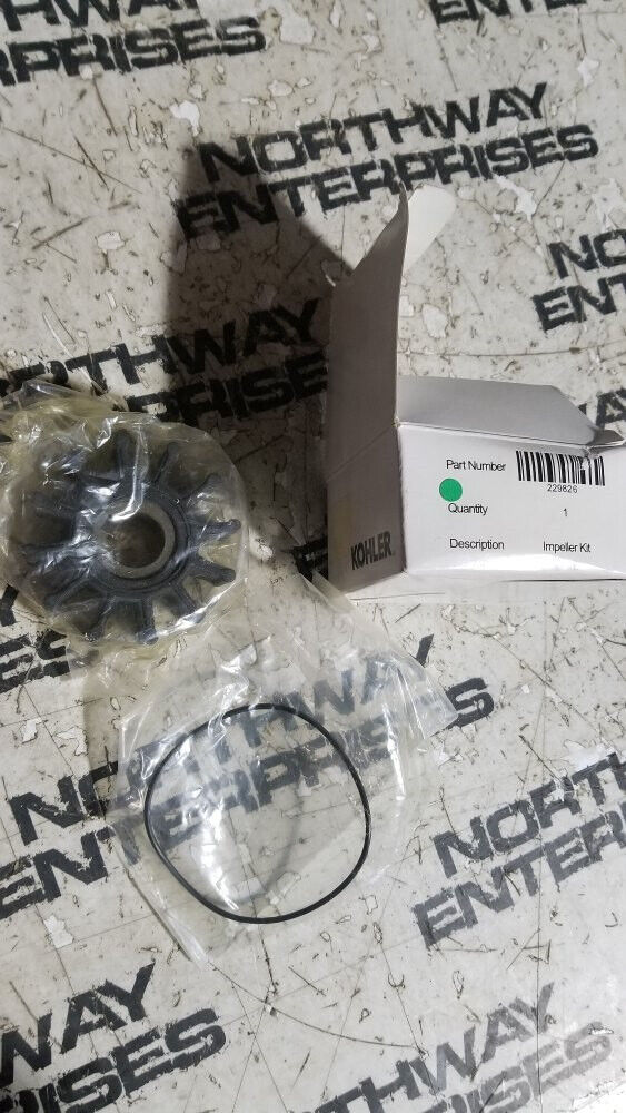Inboard impeller Sherwood 09000K Kohler 229826 for pumps G906 G907 G908 G910P