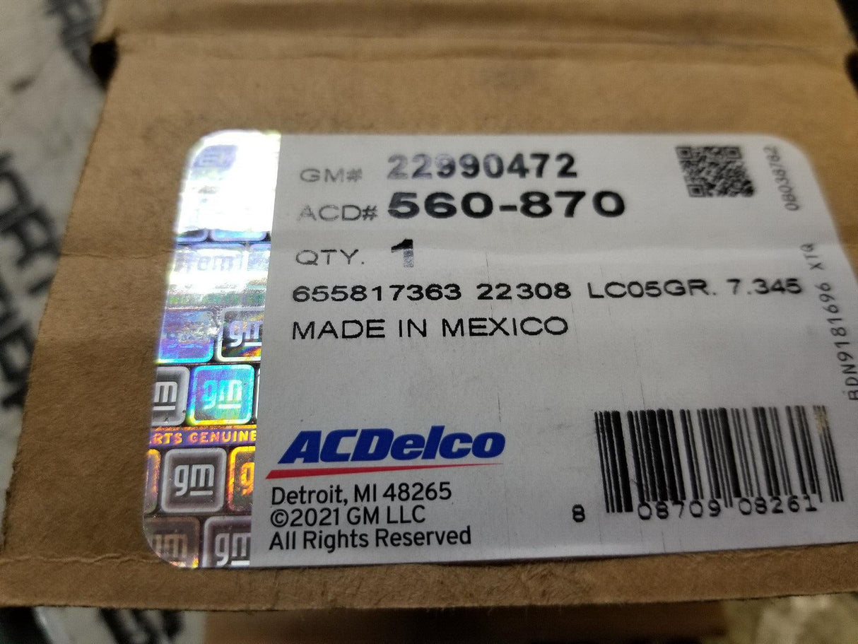 AC DELCO 22990472 SHOCK ABSORBER