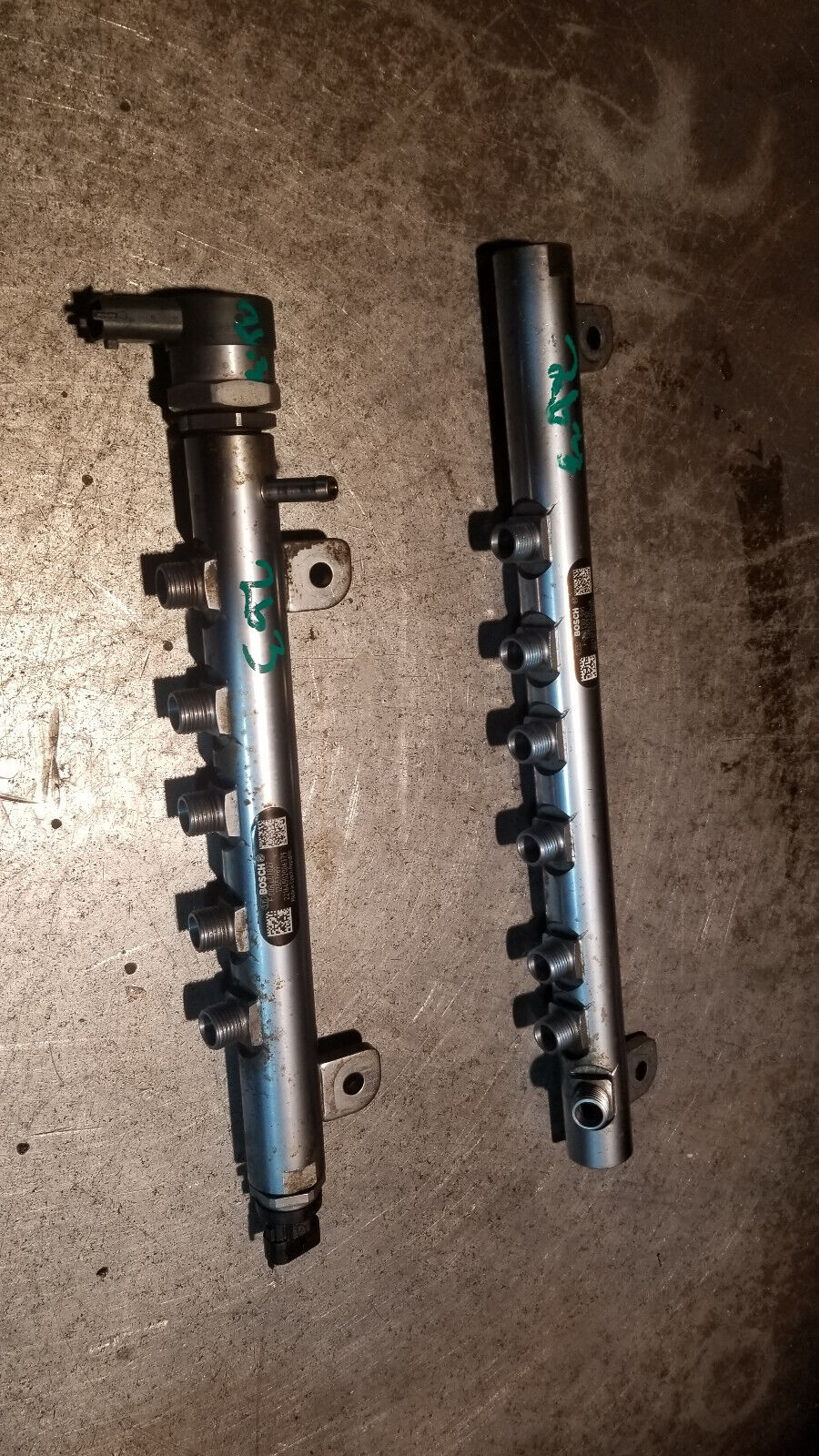 2011-2015 Duramax LML High Pressure Fuel Rails 12620532 12651989