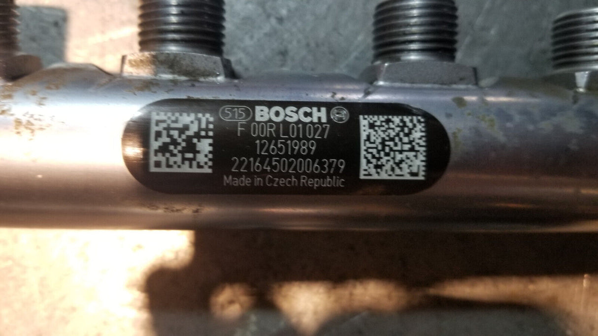 2011-2015 Duramax LML High Pressure Fuel Rails 12620532 12651989