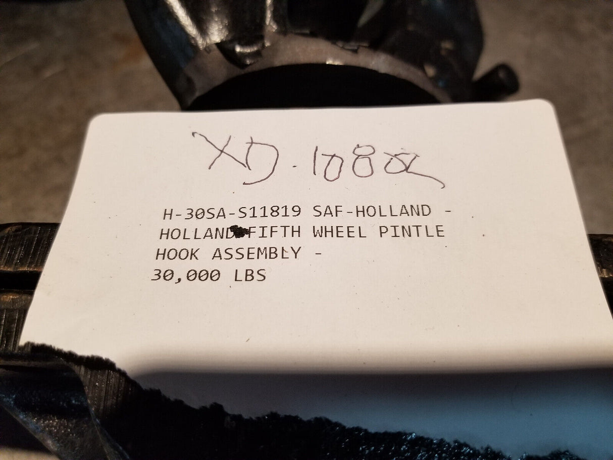 PH-30SA-S11819 SAF-HOLLAND - HOLLAND FIFTH WHEEL PINTLE HOOK ASSEMBLY 30,000LB