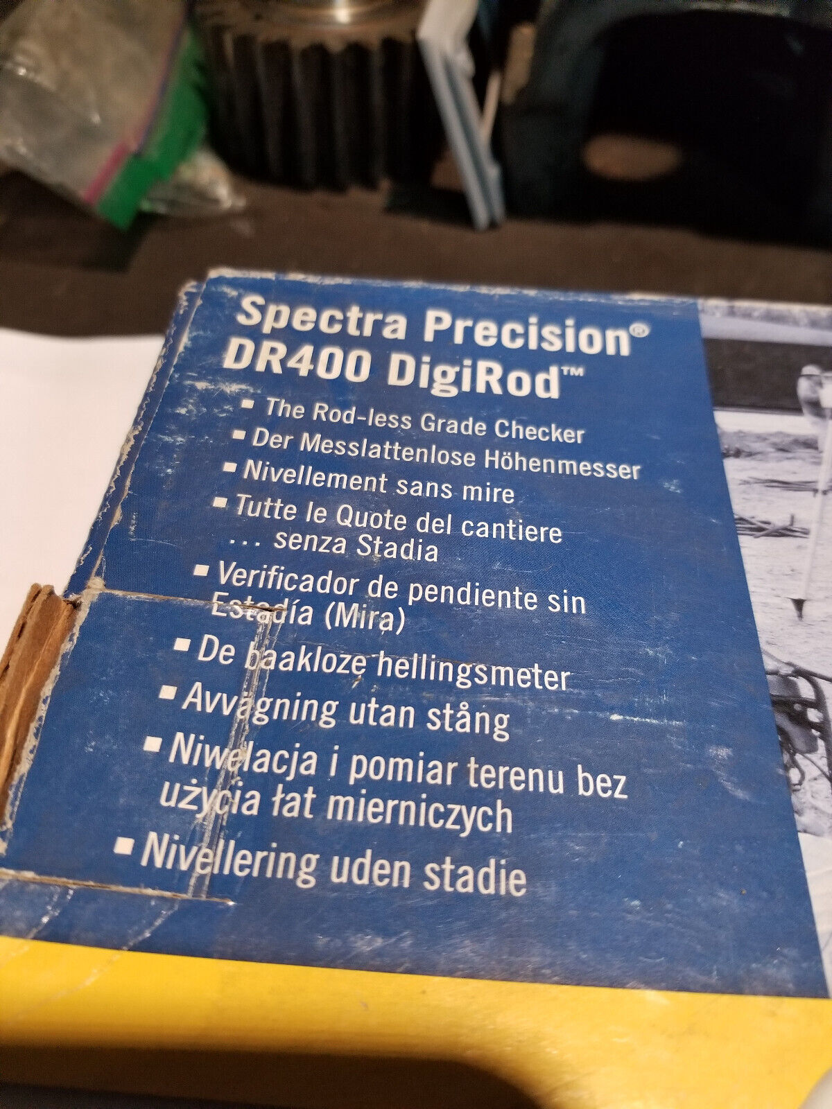 SPECTRA PRECISION DR400 DIGIROD LASER DETECTOR DR 400 REF 83417