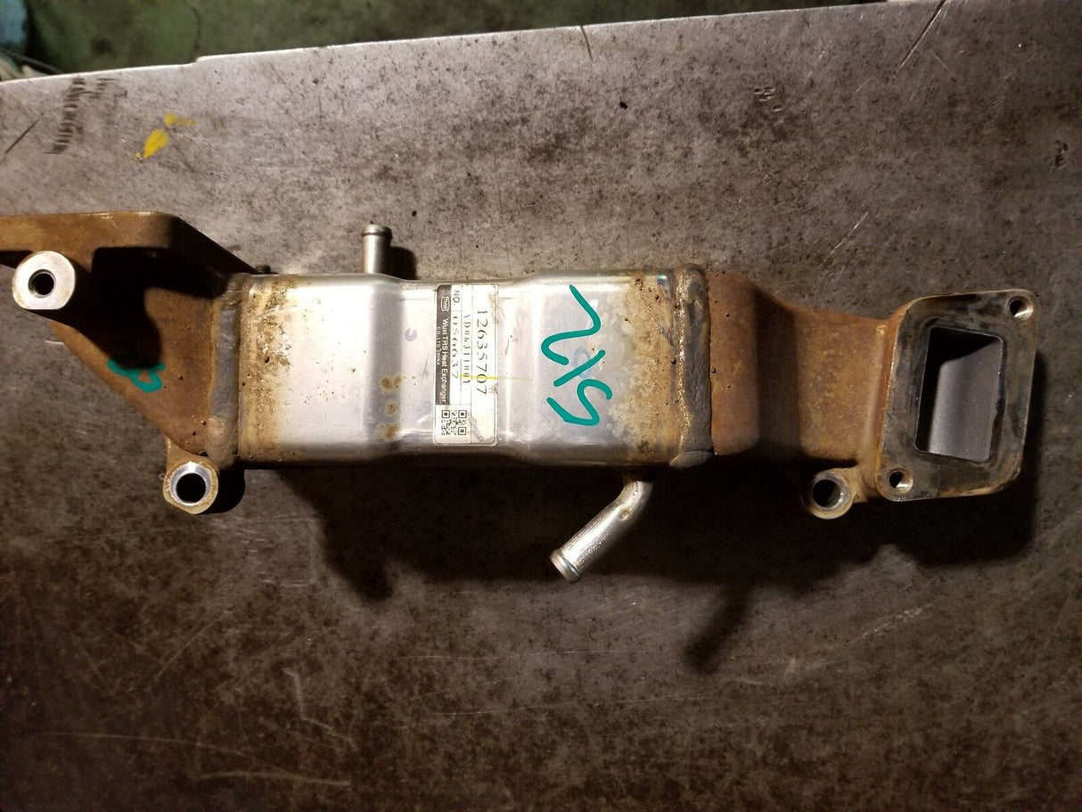 011 2011 + GMC 6.6 DURAMAX LML DIESEL EGR COOLER 12635707