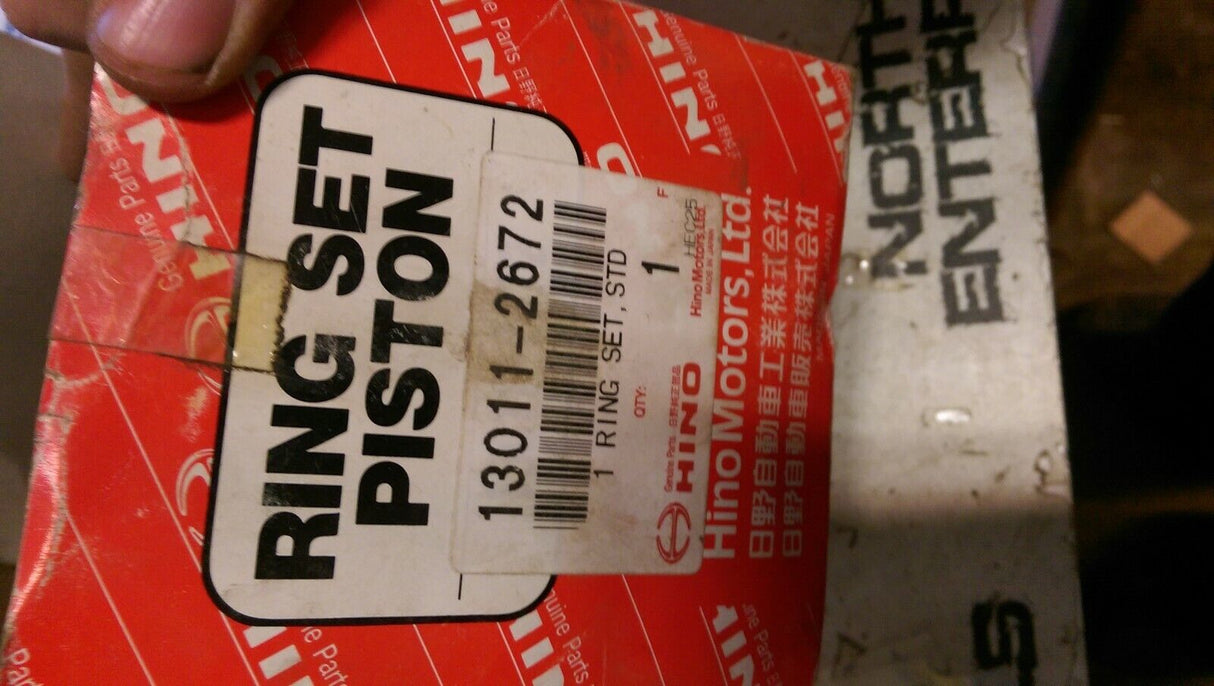 13011-2672 HINO PISTON RING SET