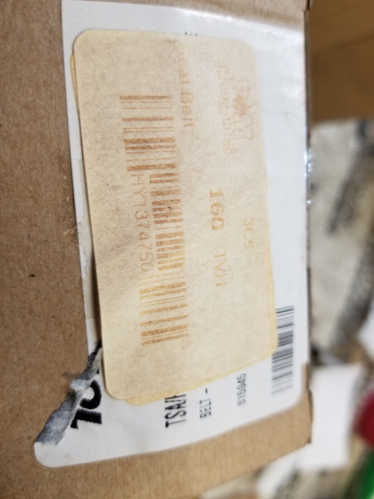 1374750: Hyster Forklift BELT - SEAT RETRACTABLE HY1374750