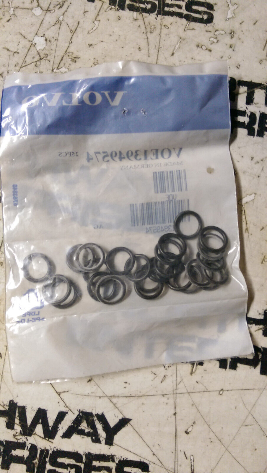 VOLVO ORING PACK OF 25PC VOE13949574 13949574