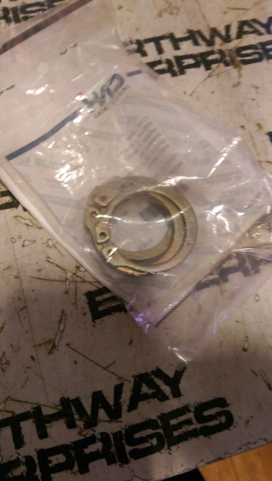 New Holland Snap Ring Part # 86625153 LOT OF 4 RINGS