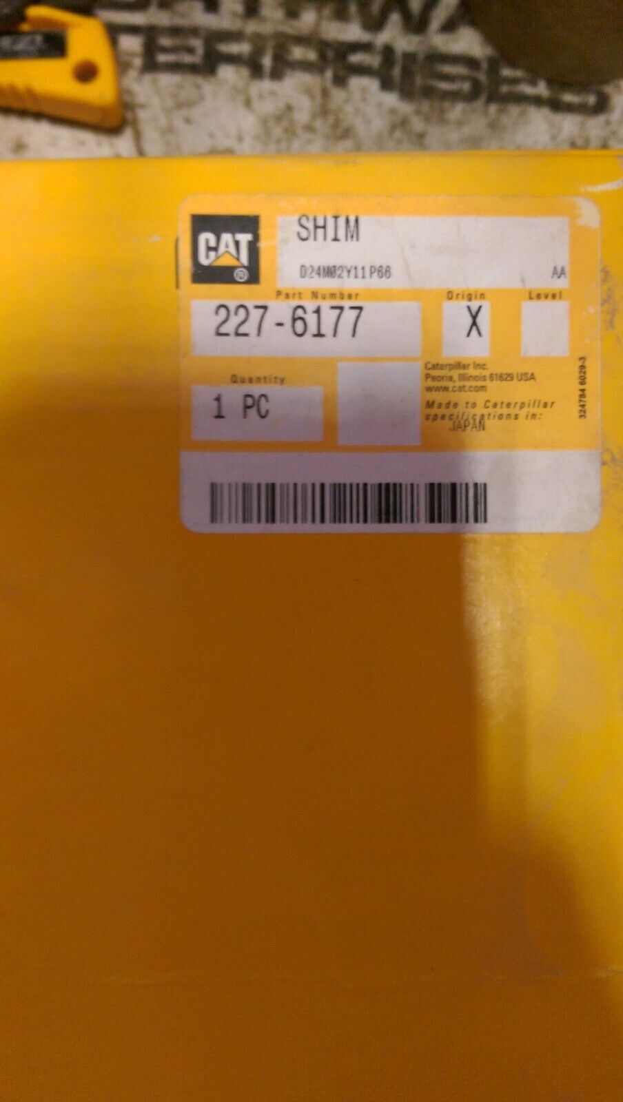 CATERPILLAR 227-6177: SHIM