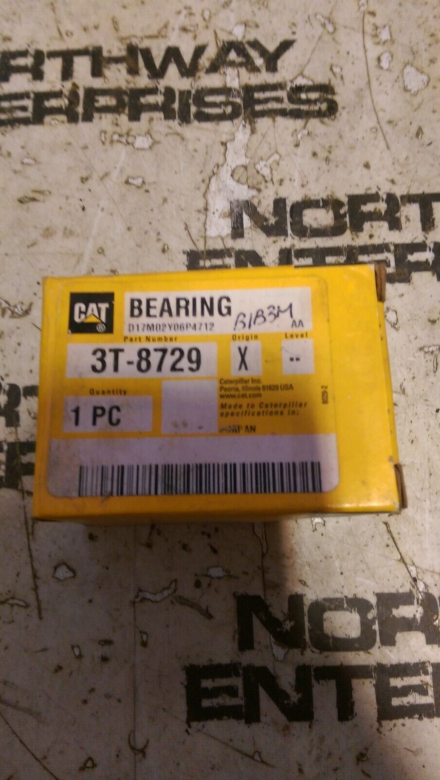 CATERPILLAR 3T-8729: BEARING