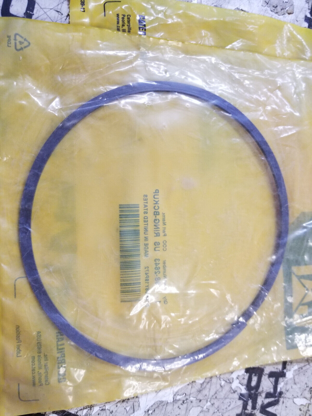 198-2643 151mm Outer Diameter Plastic Backup Ring 1982643