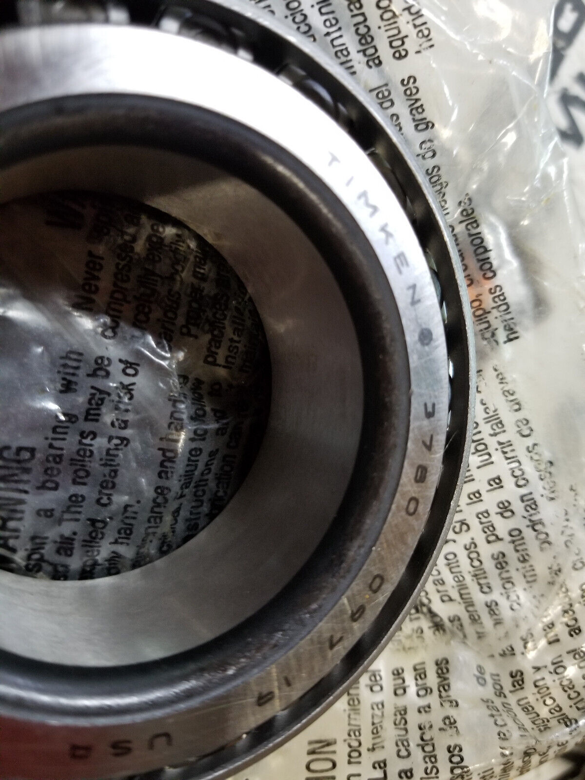 TIMKEN 3780 BEARING