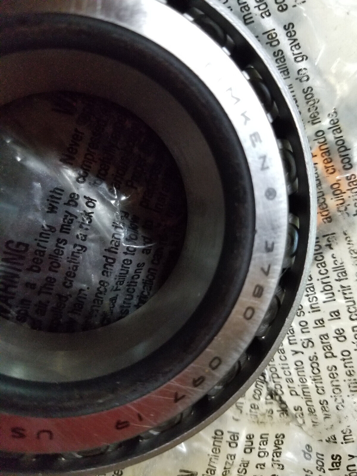 TIMKEN 3780 BEARING