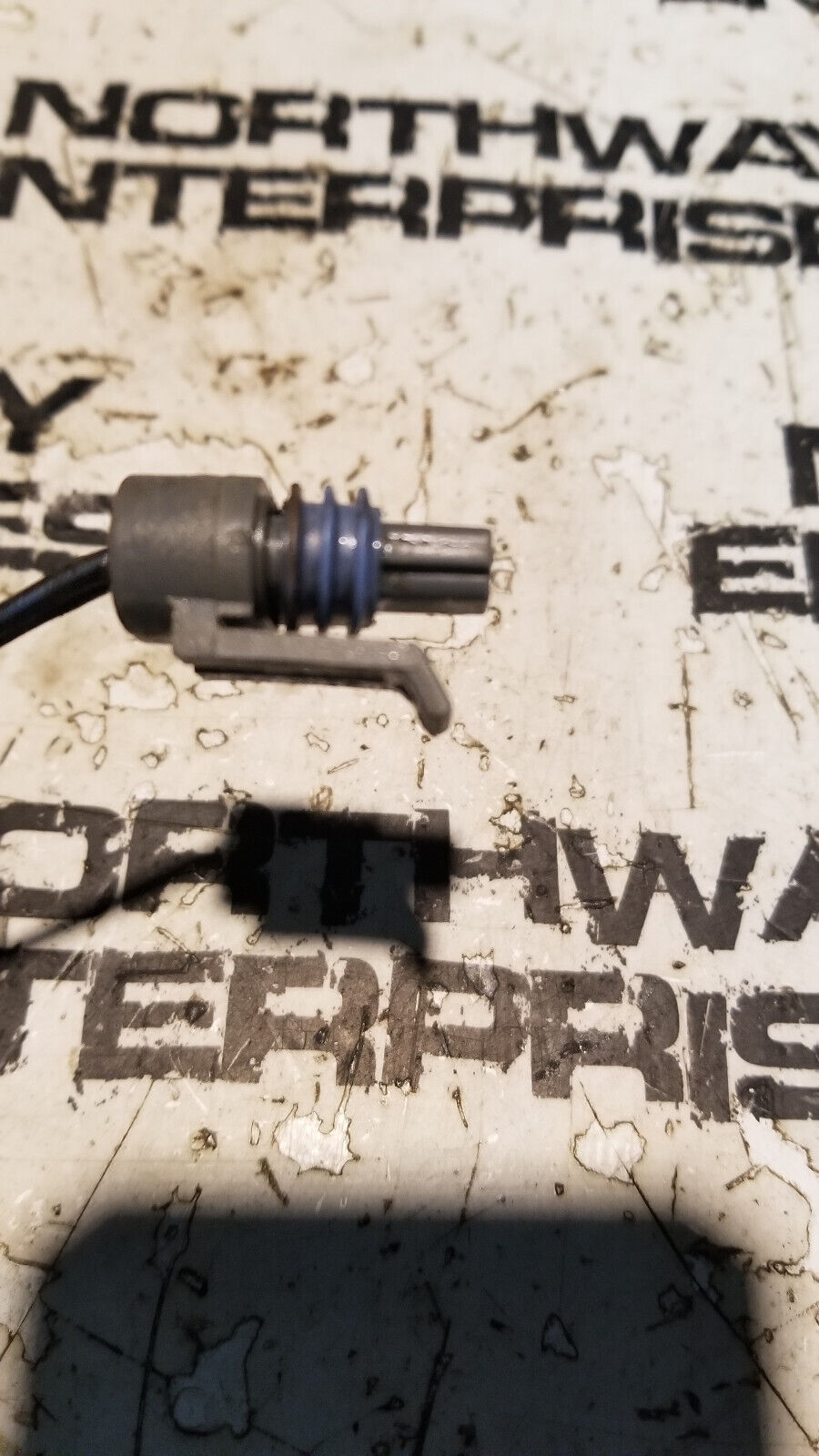 2001 5.9L CUMMINS PIGTAIL 2 PIN 2 WIRE blue