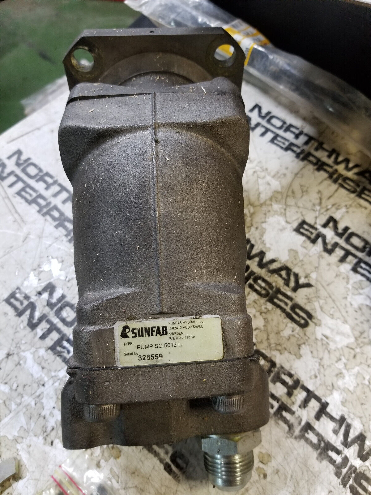 SUNFAB SC 5012 L 328559 Bent Axis HYDRAULIC MOTOR SC5012L 20472