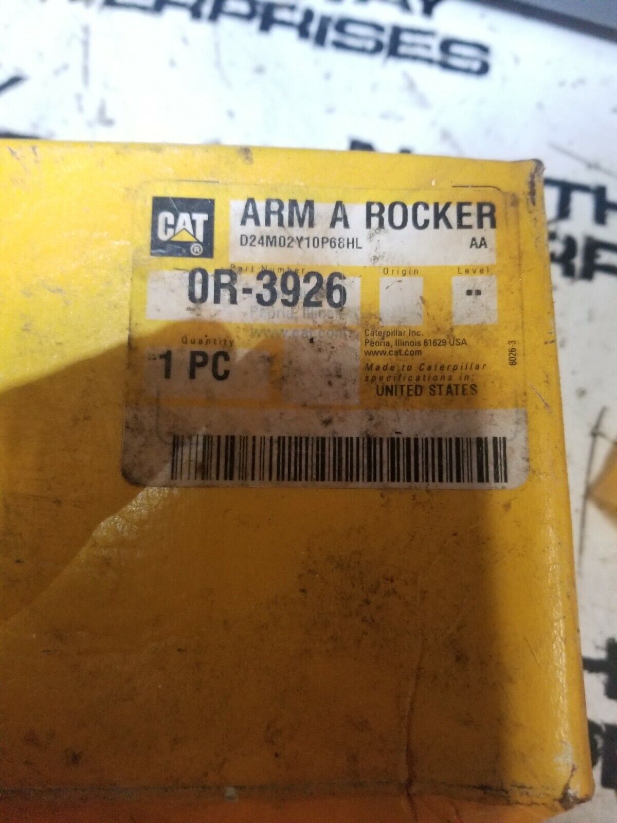 CATERPILLAR 0R-3926 ROCKER ARM