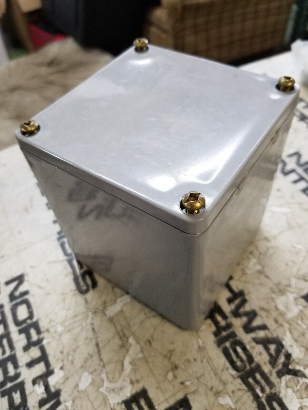 ROYAL RJB44L - Fiberglass Screwcover Junction Box 4x4x4 Enclosure