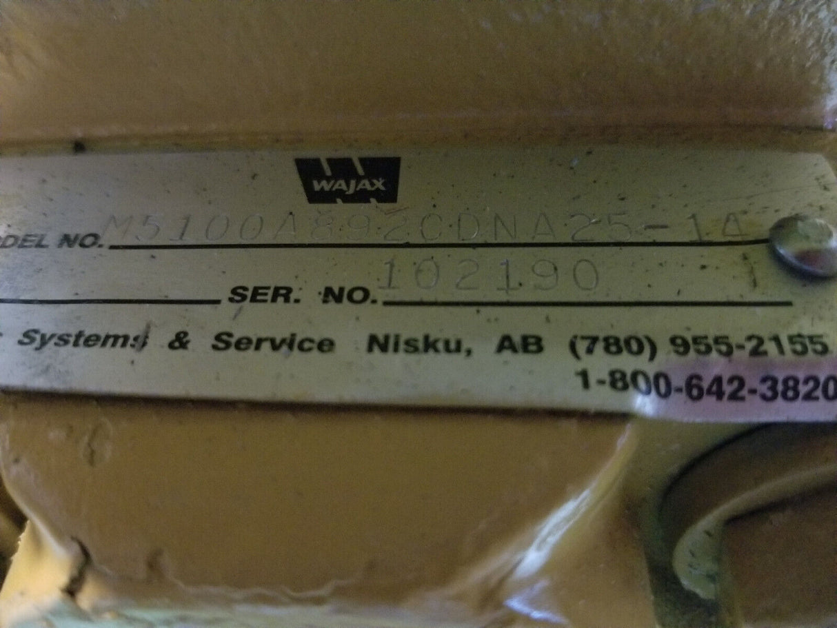 WAJAX M5100A892CDNA25-14 M5100A HYDRAULIC MOTORR