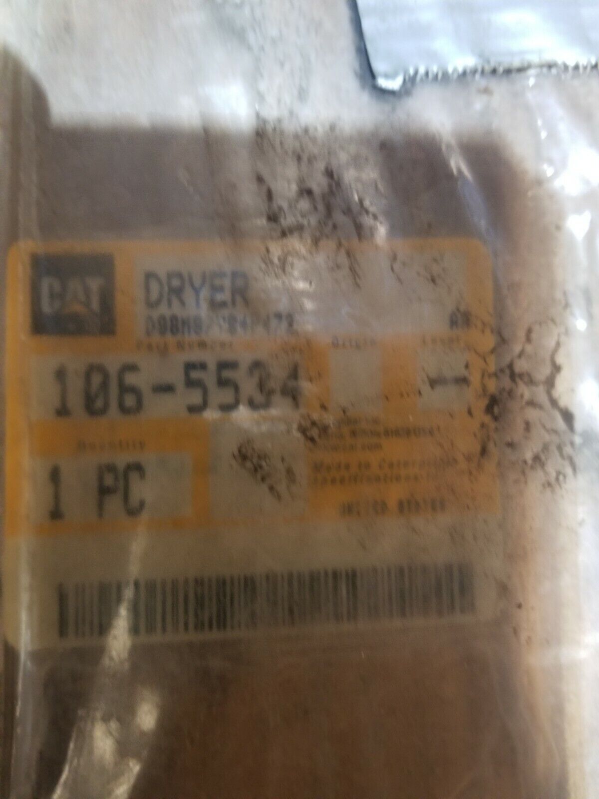 CATERPILLAR 106-5534 DRYER