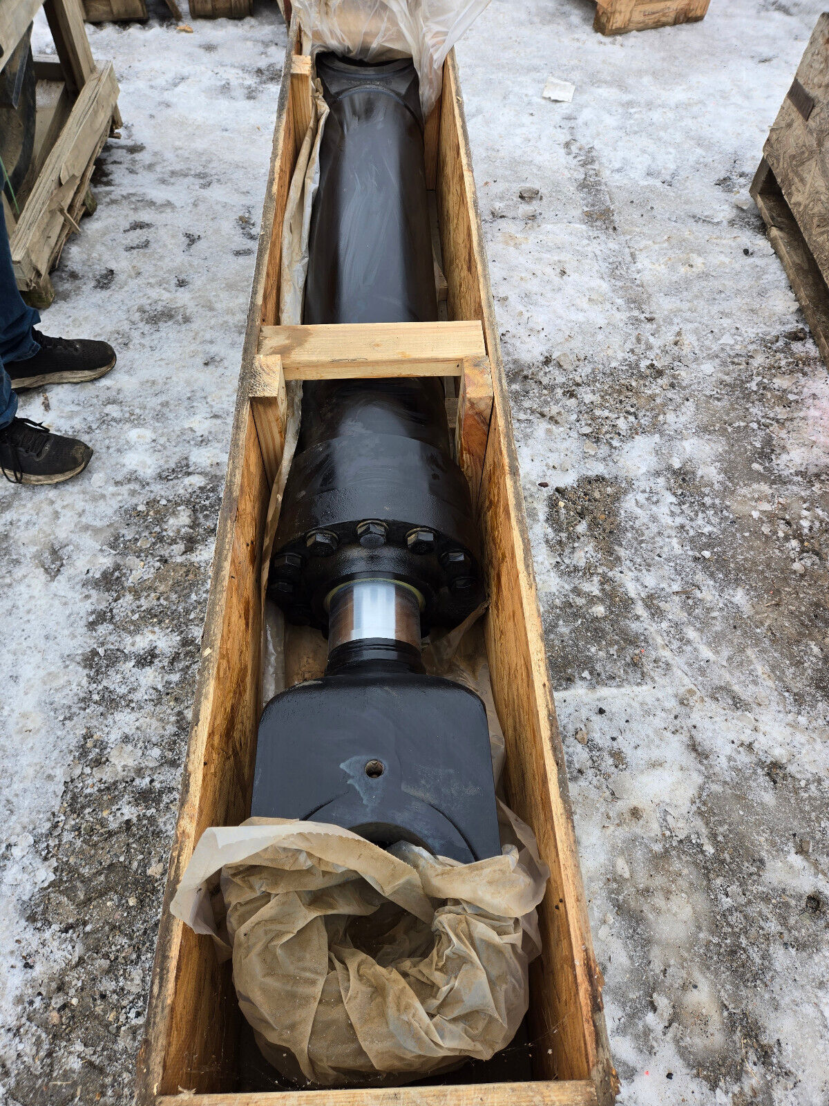 Caterpillar 355-7377 1050mm Stroke Hydraulic Cylinder - CAT Complete Arrangement